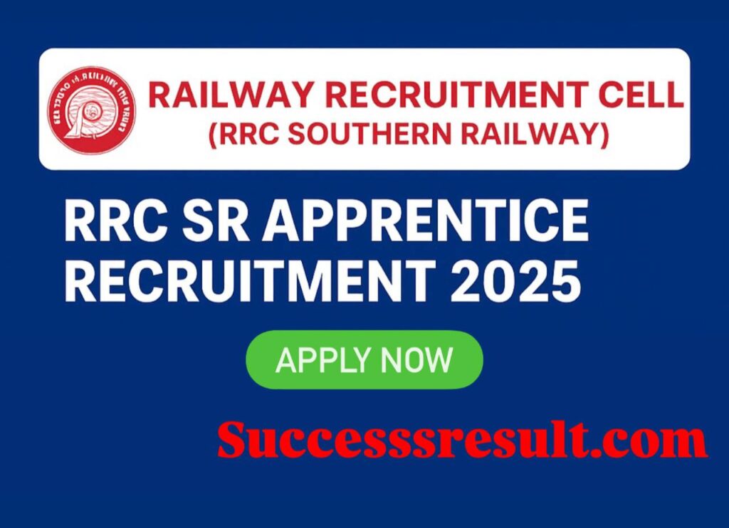 RRC SR Apprentice Recruitment 2025 – Apply Online for 3518 Apprentice Post