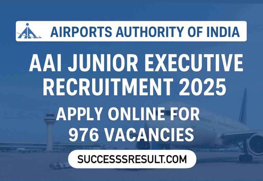 AAI Junior Executive Recruitment 2025