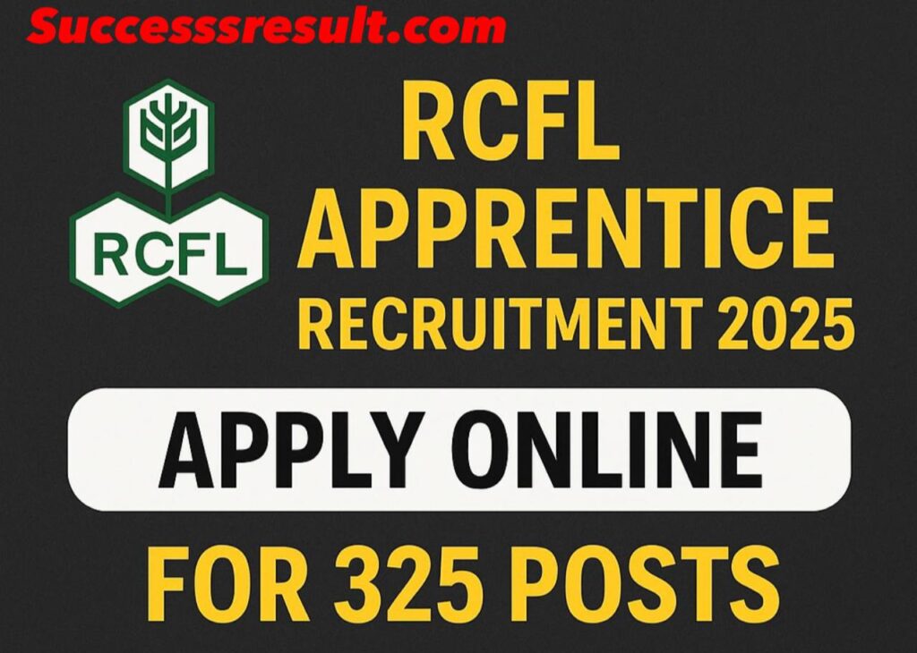 RCFL Apprentice Recruitment 2025